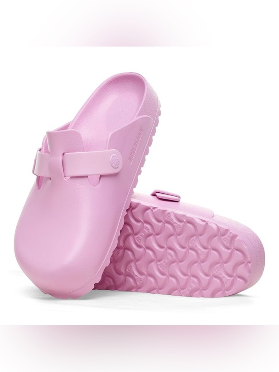 Birkenstock Shoes - Birkenstock Powder Pink Waterproof Slip-On Shoes